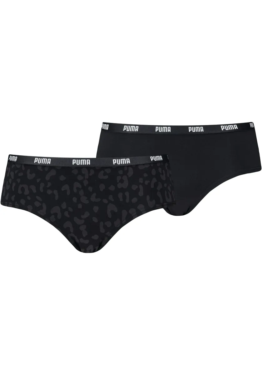 

PUMA Hipster (2 шт.), с поясом с логотипом, черный