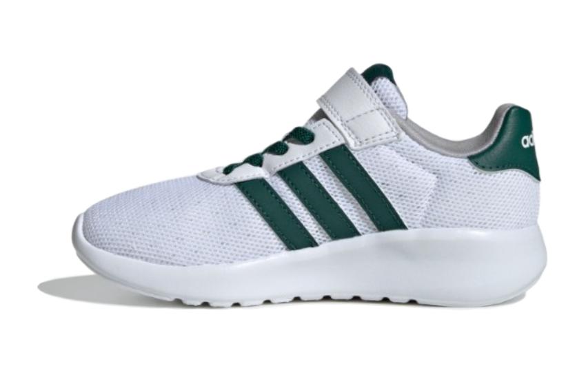 

Adidas Lite Racer 3.0 на липучках K 'Белый колледж грин' Adidas Neo, Белый Зеленый
