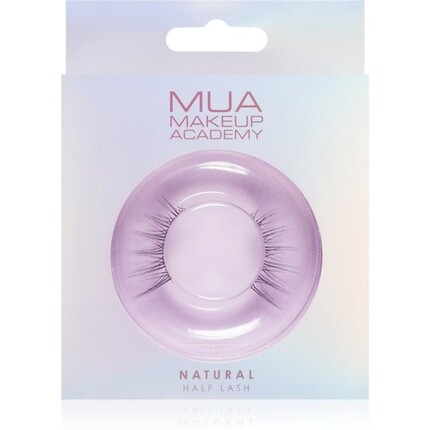 

MUA Makeup Academy Натуральные накладные ресницы Half Lash — 2 ресницы