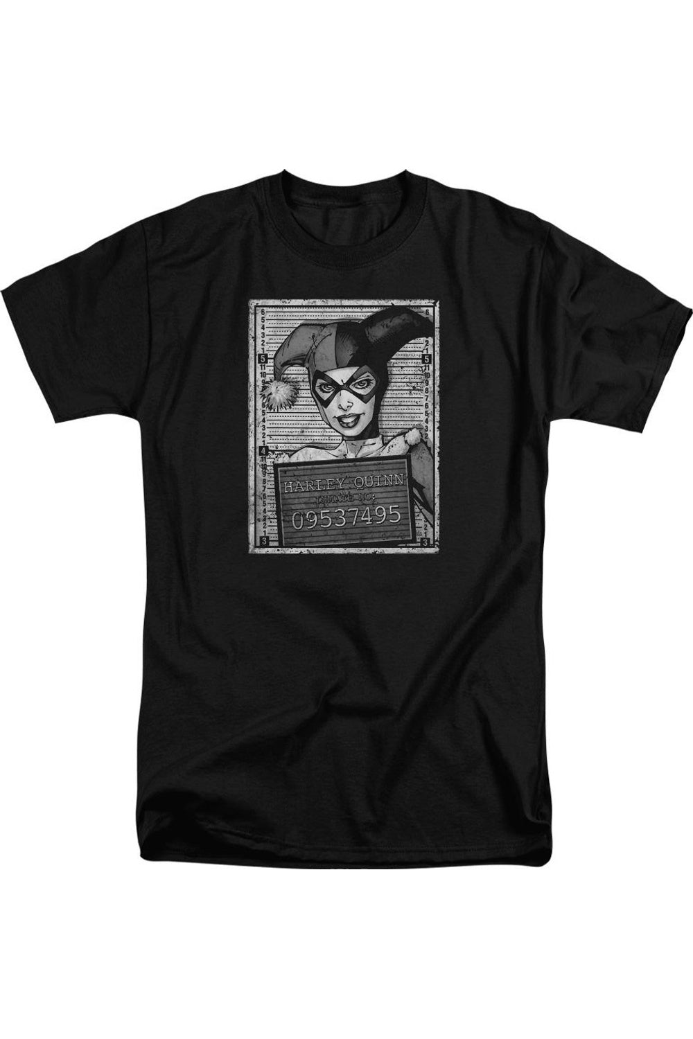 

Футболка Batman Harley Inmate с коротким рукавом для взрослых Gildan, черный