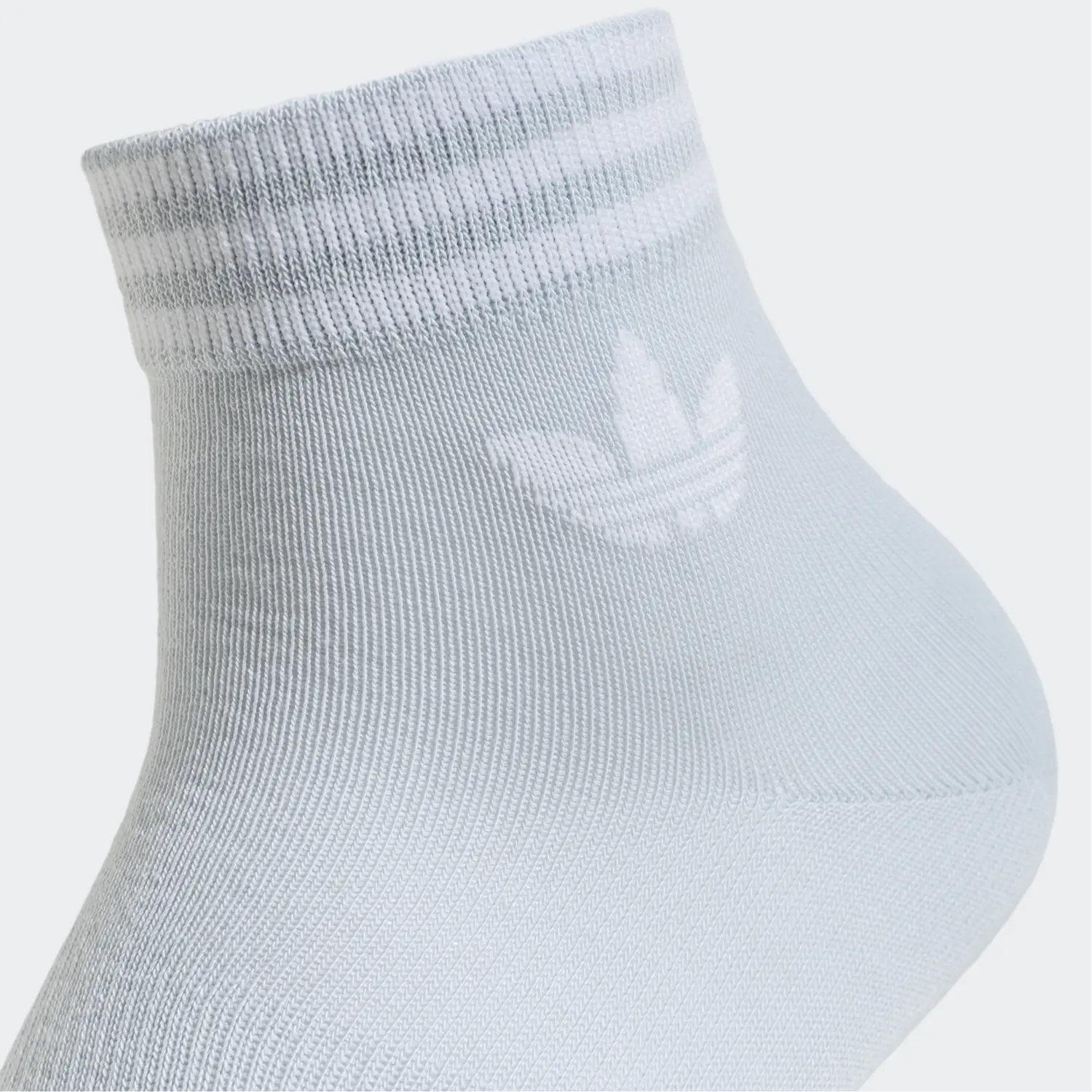 Tref ori ank 3p носки Unisex 3 пары Adidas Originals, фиолетовый/светло-голубой — фото 3