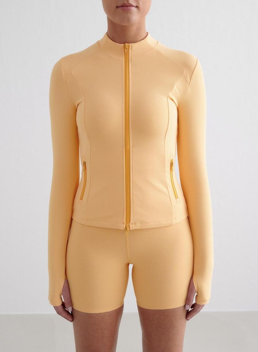 

AIM'N Женская беговая куртка на молнии, светло-оранжевая