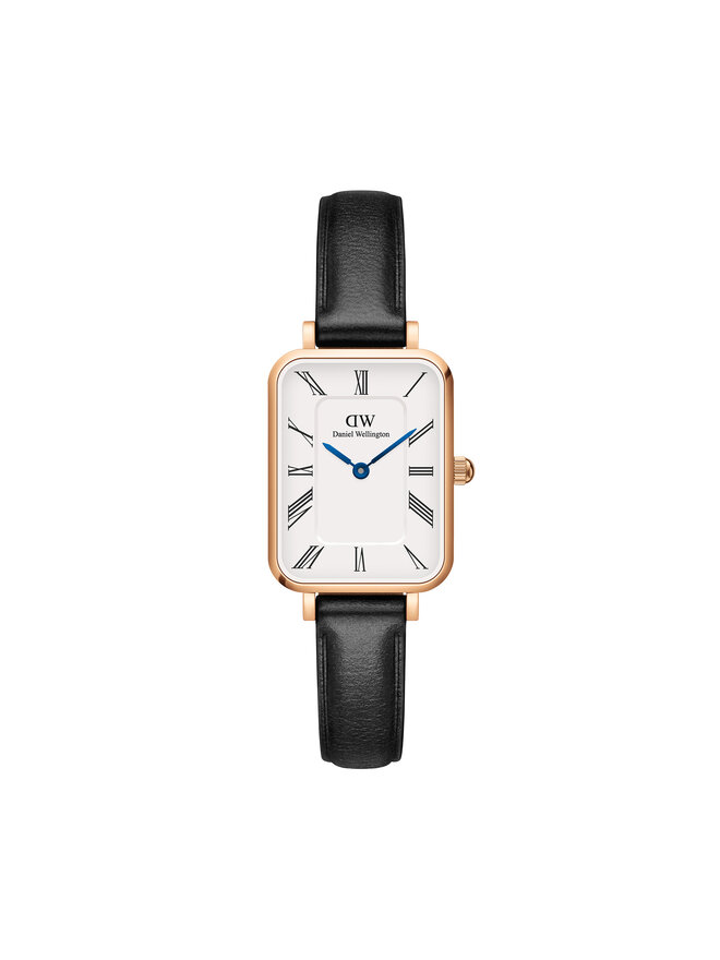

Часы Quadro Roman Numerals Sheffield DW00100689 Daniel Wellington, черный