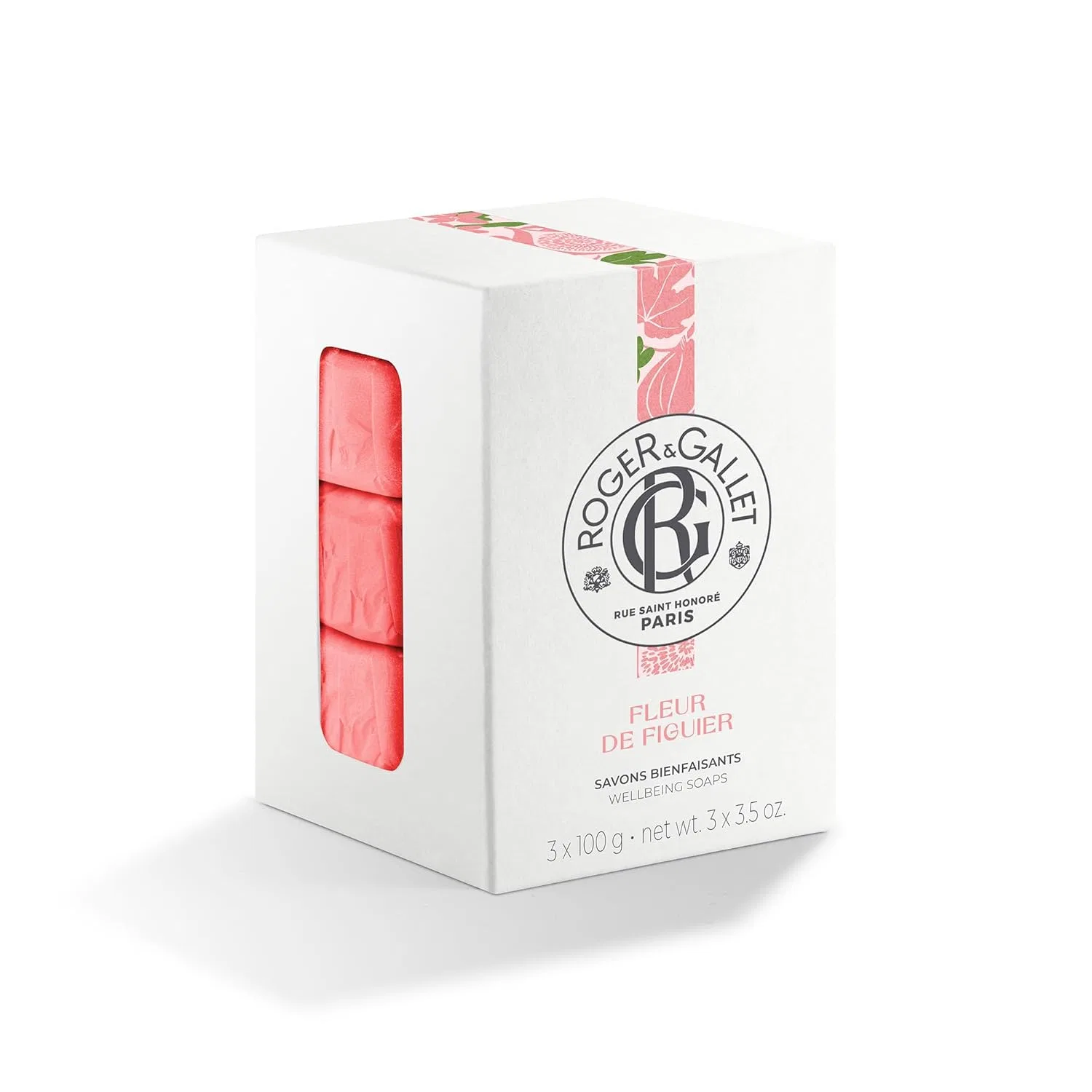 Ароматизированное мыло «Fleur De Figuier» 3 x 100 г Roger & Gallet