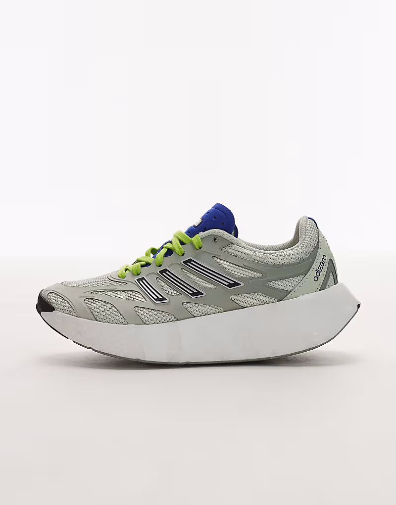 Кроссовки Adidas Originals Adizero Aruku светло-голубого цвета — фото 2