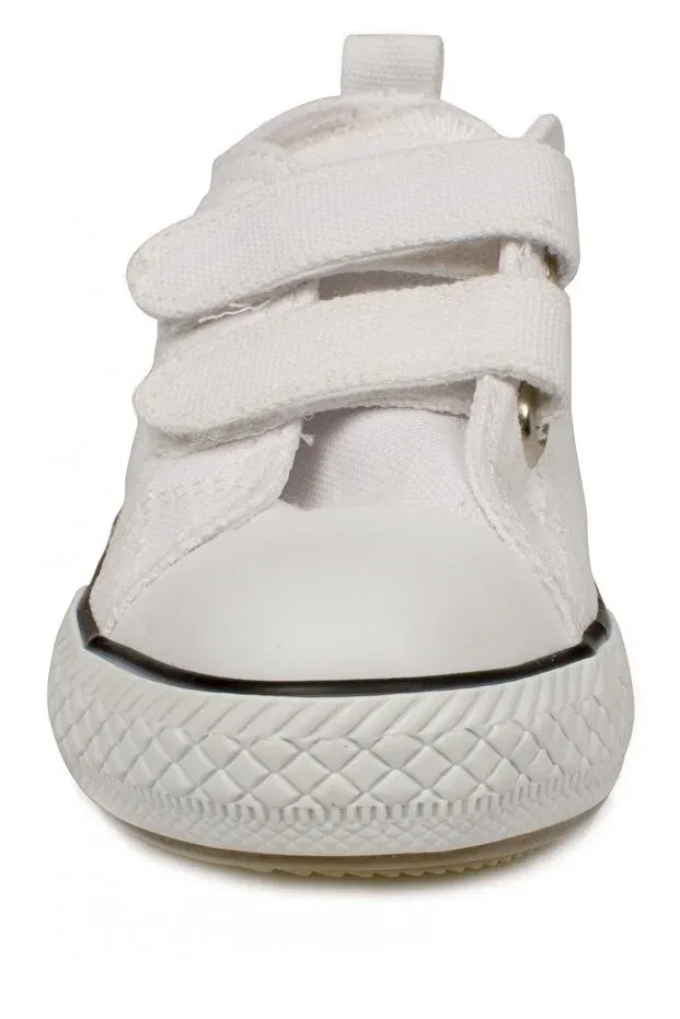 Детские повседневные туфли для девочек со светодиодами Vicco, White — фото 4