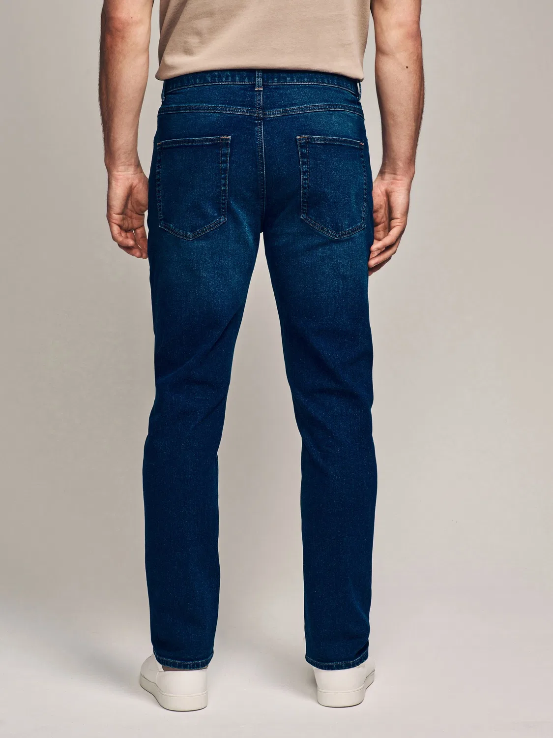 Джинсы Slim Fit Essential Stretch Next, Medium Blue — фото 4