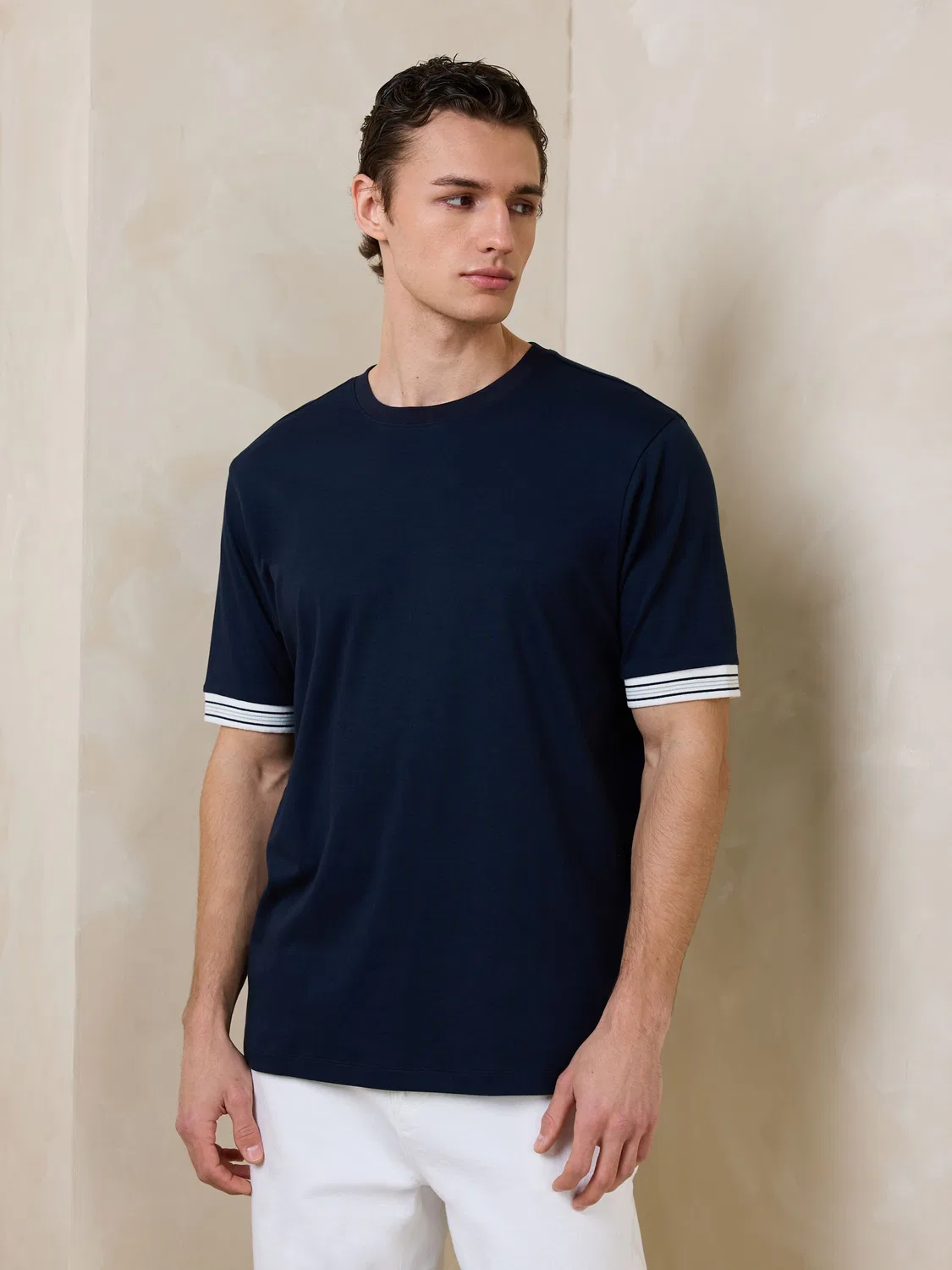 Футболка Regular Fit, N.Premium Smart Next, темно-синий