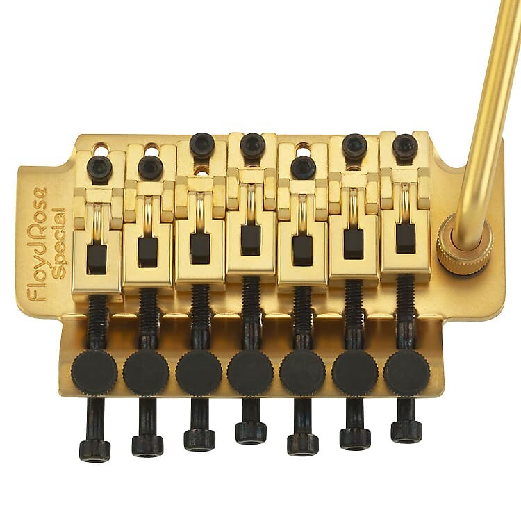 

Специальная 7-струнная система тремоло - Satin Gold Floyd Rose Special Series - 7 String
