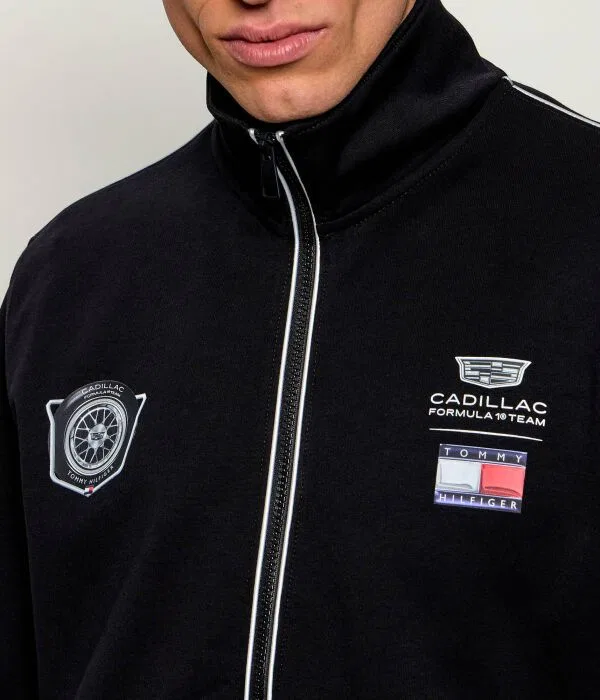 Мужское худи Racing Tommy Hilfiger, черный — фото 4