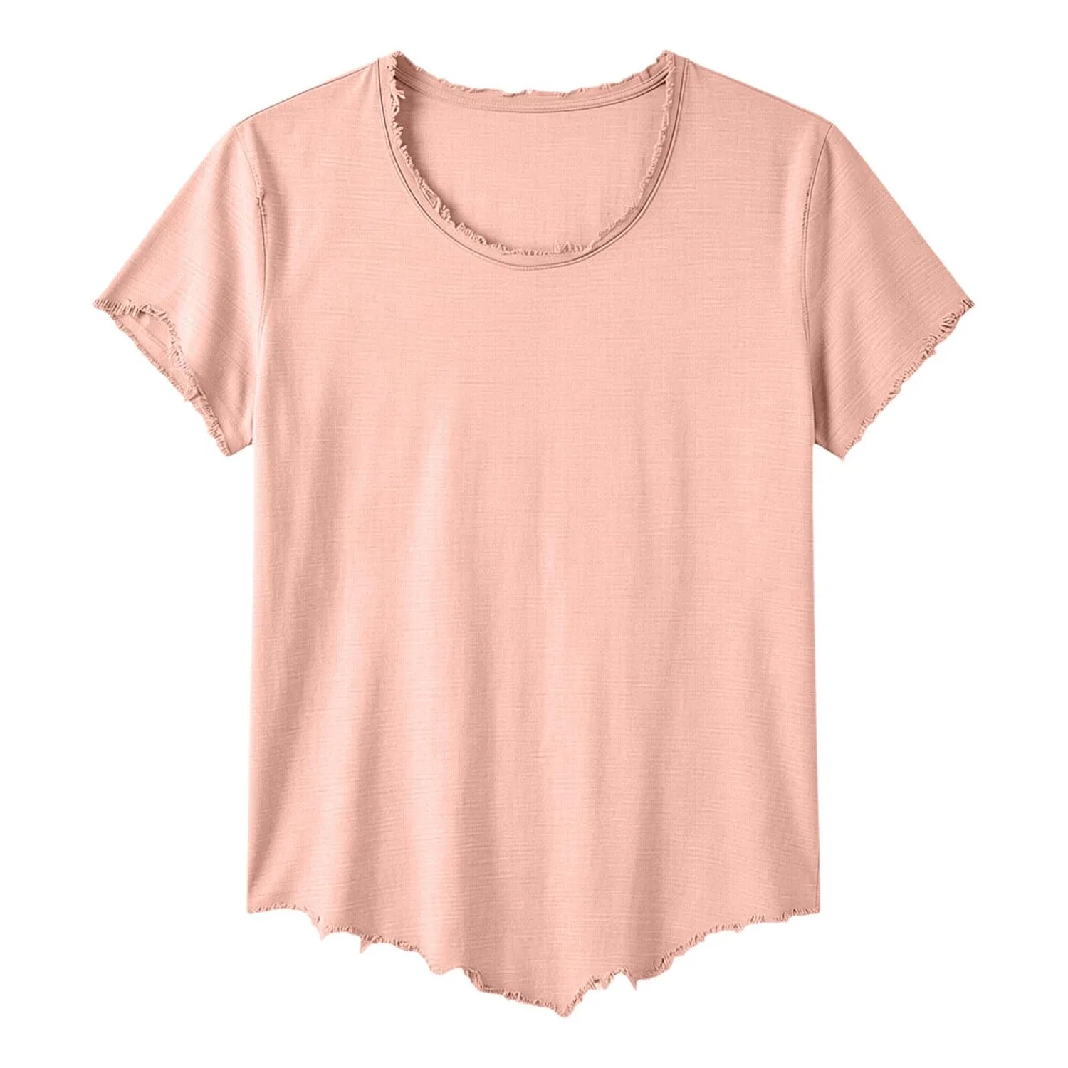 Мужская футболка с коротким рукавом из хлопка и льна, #M Rosso — фото 4
