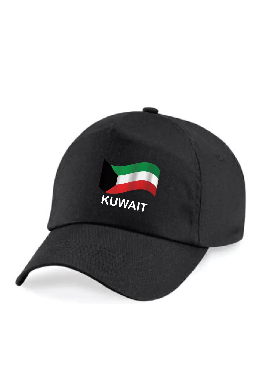 Комплект футболка с принтом с кепкой, значком и флагом Printshop4Me, черный — фото 4