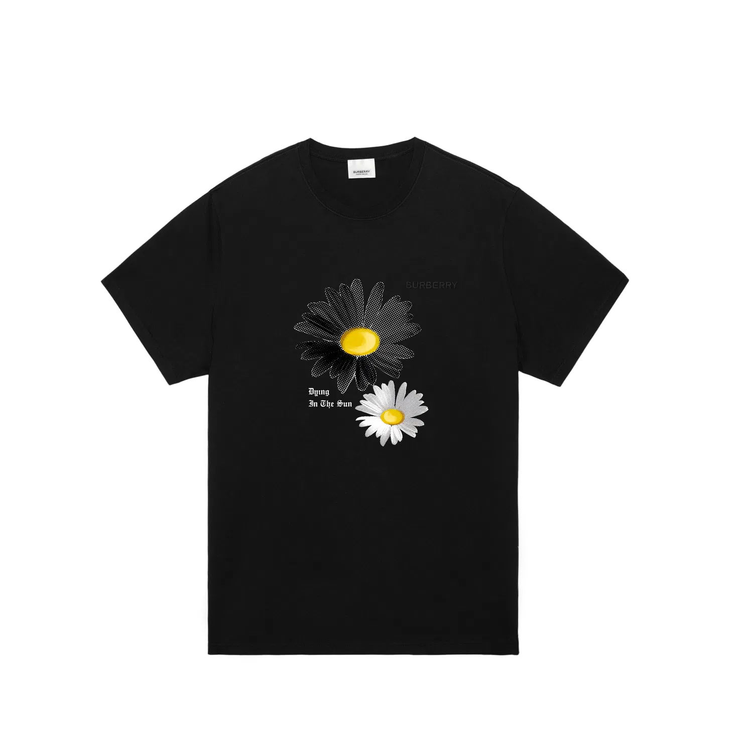 Мужская футболка с круглым вырезом Twin Daisy Burberry, Twin Daisy