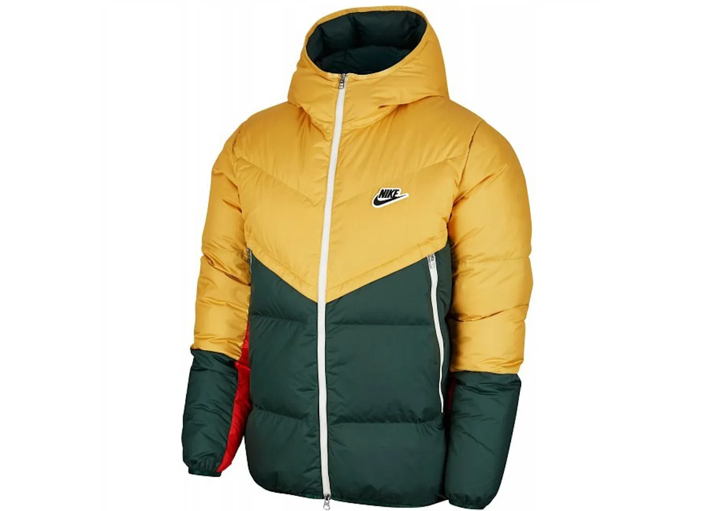 Мужская куртка с принтом Nike Windrunner, Yellow/Green