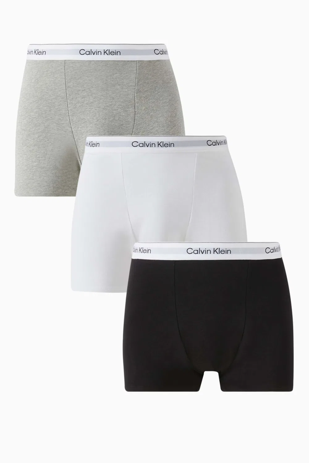 Трусы-боксеры хлопковые комплект из 3 штук Calvin Klein, мультиколор