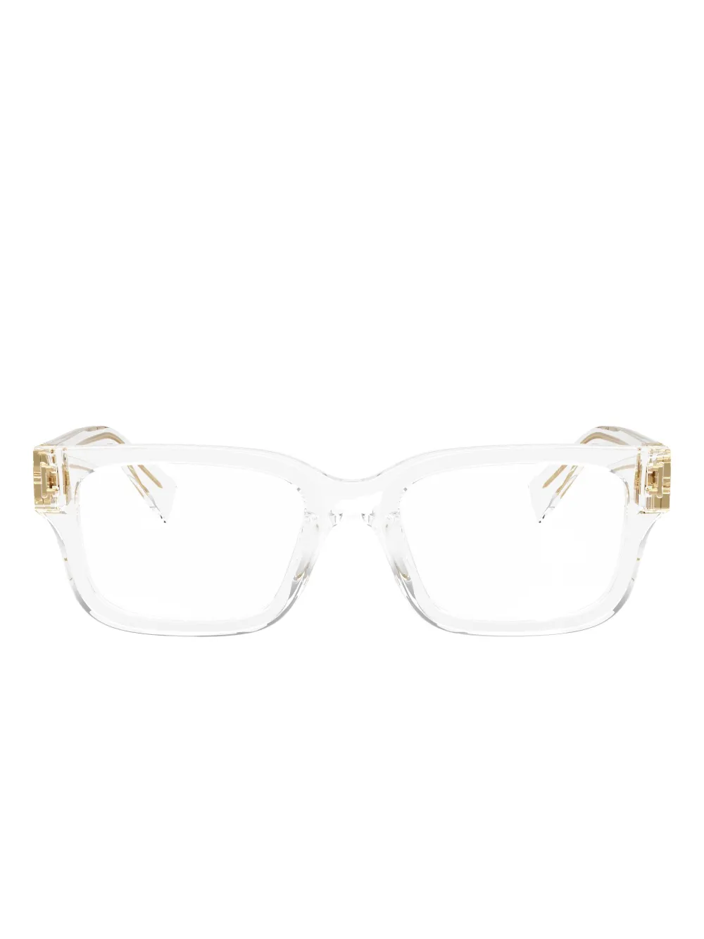 

Очки в квадратной оправе Miu Miu, белый