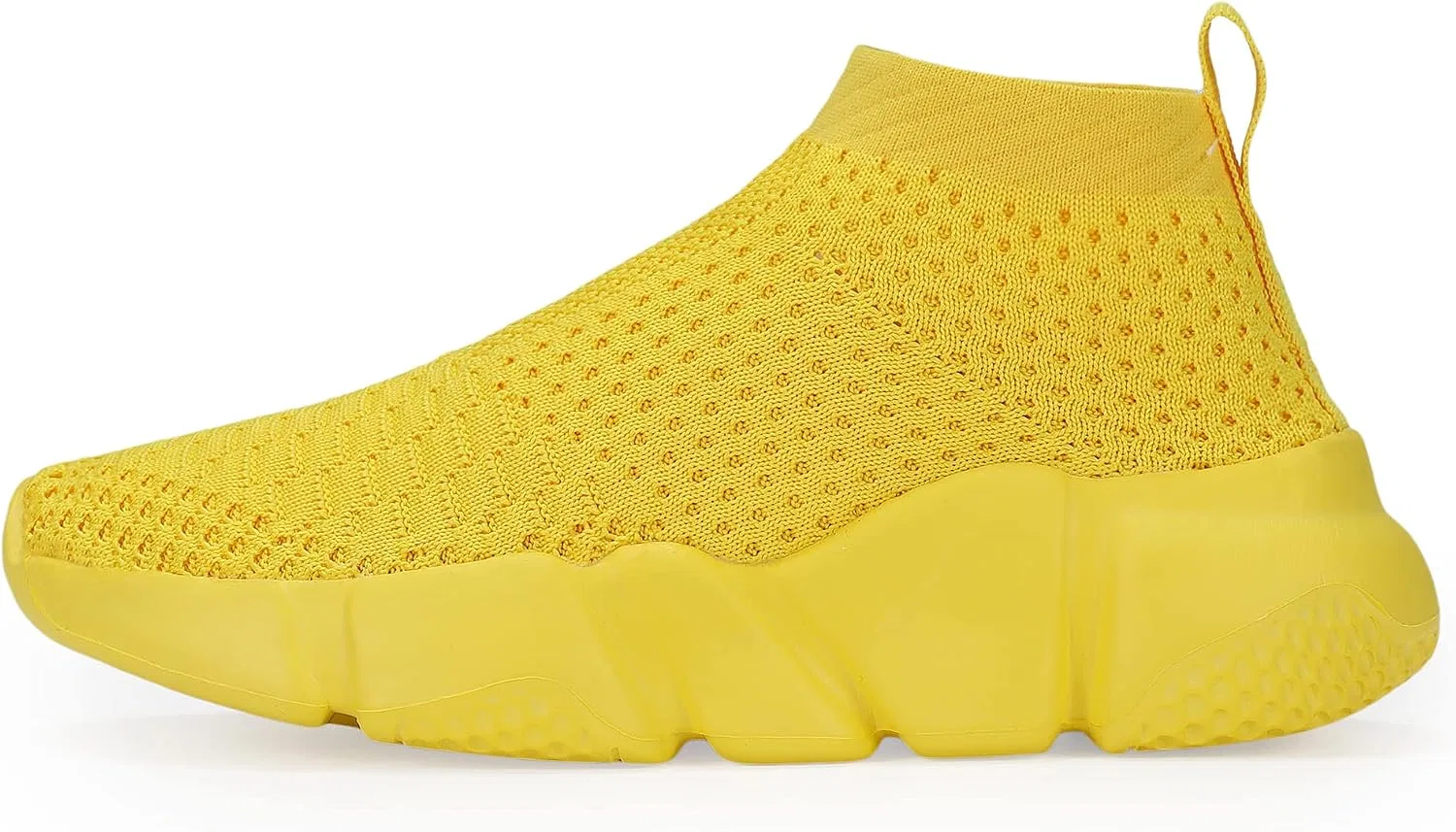 Детские дышащие кроссовки с высоким верхом Casbeam, Yellow — фото 2
