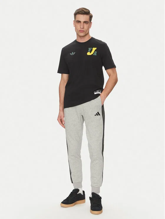 Футболка regular fit Jamaica Adidas, черный — фото 2