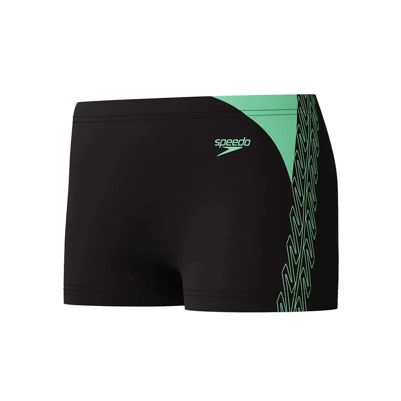 Детские плавки для мальчиков с принтом Hyperboom Splice Aquashort Speedo, Verde — фото 2