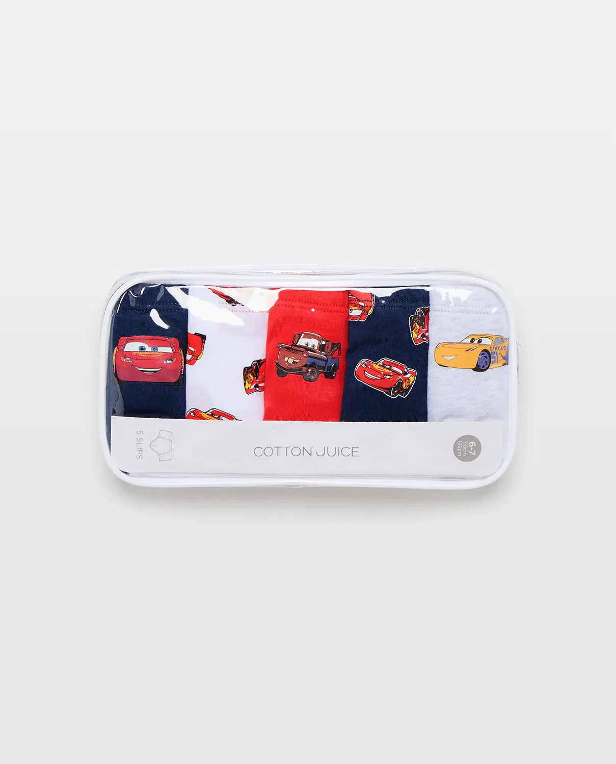 Детский комплект трусов для мальчиков CARS Cotton Juice, Multicolor — фото 4