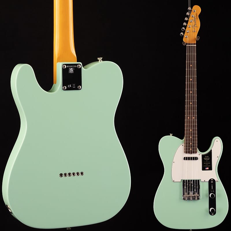 

Электрогитара Fender American Vintage II 1963 Telecaster Surf Green 155