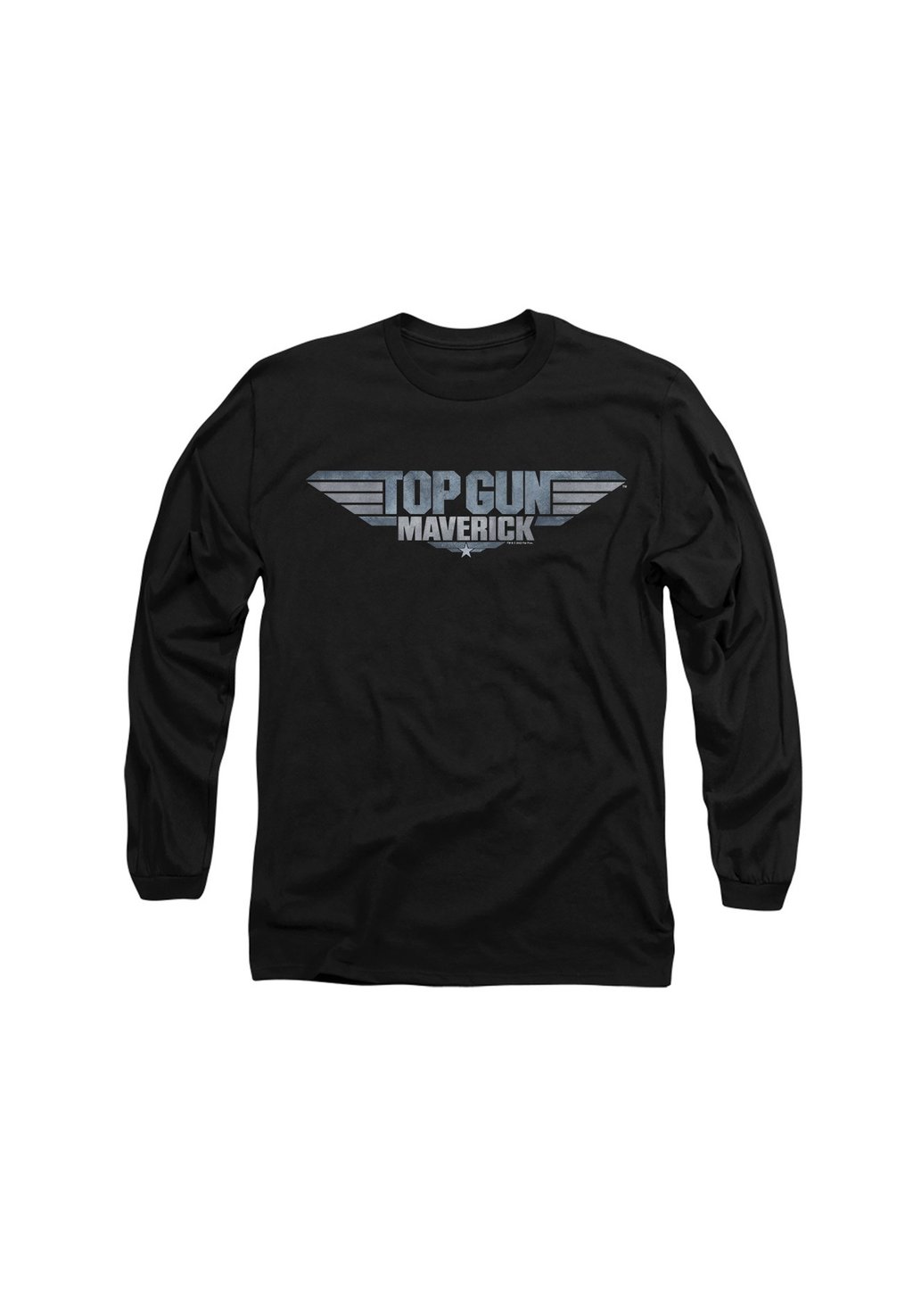 

Топ с длинными рукавами TOP GUN MAVERICK LOGO Cotton Soul, черный