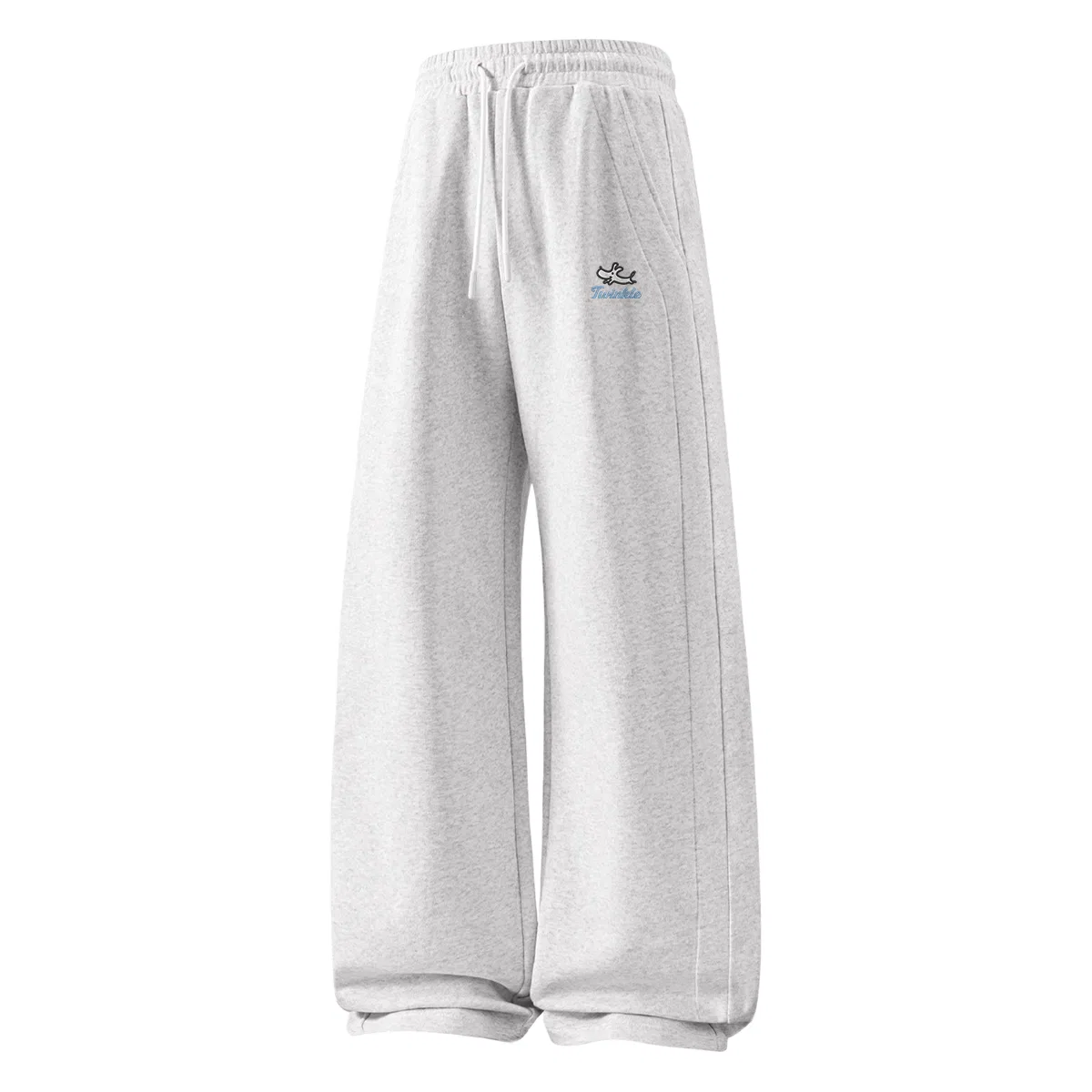 Детские утепленные карго-брюки с флисовой подкладкой MINISO, Spring Fall White Heather Gray