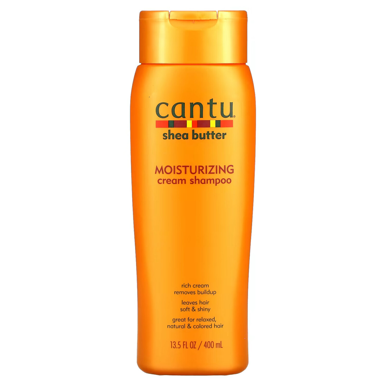 

Cantu, Масло ши, Увлажняющий крем-шампунь, 13,5 жидких унций (400 мл)