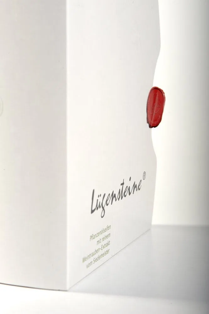 Твердое мыло, 2 штуки, Lügensteine, Pure Grape Extract — фото 3