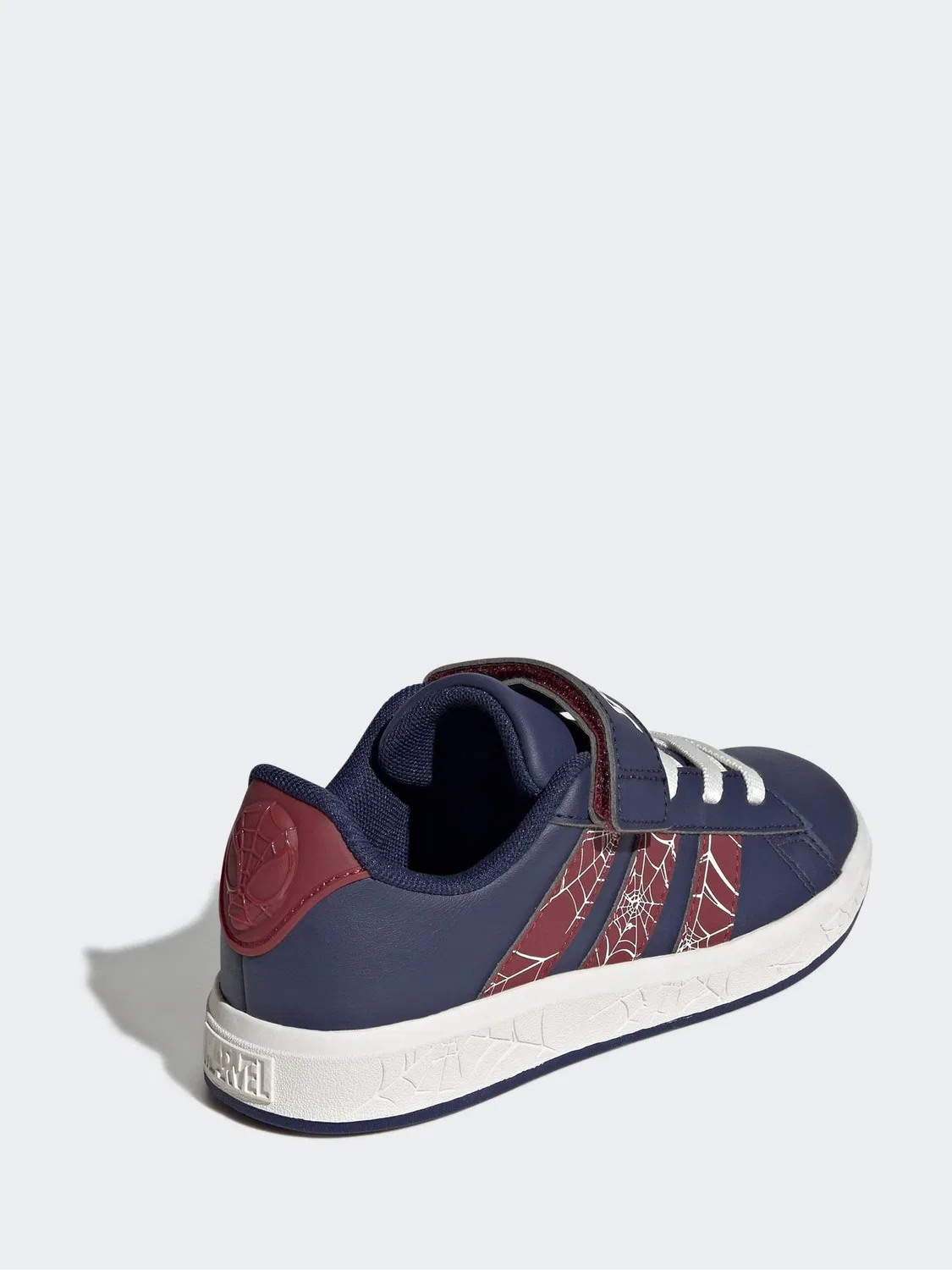 Кроссовки Spider-Man Grand Court adidas, синие — фото 4