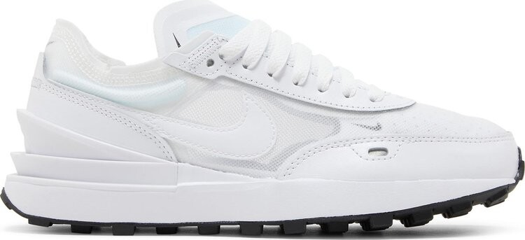Кроссовки Nike Wmns Waffle One 'White Black', белый