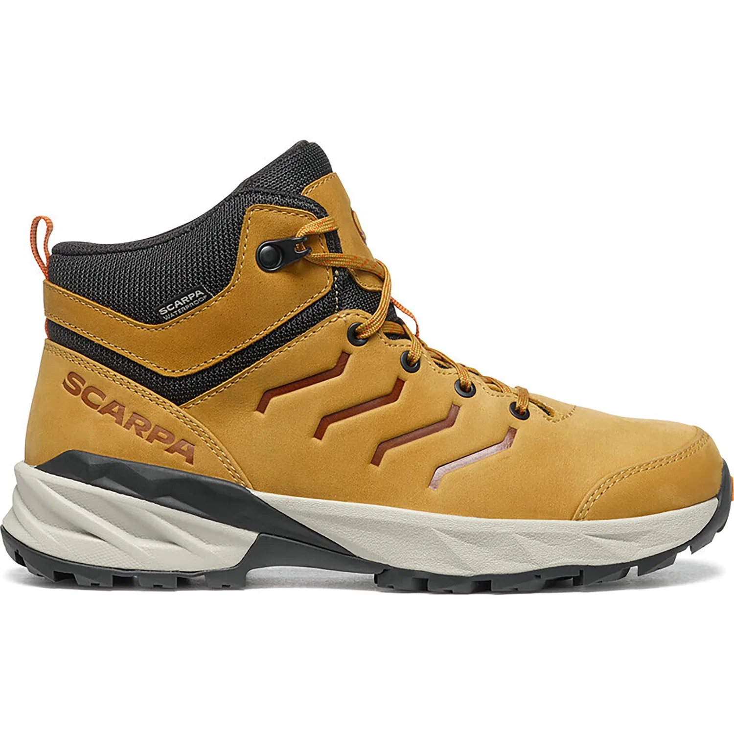 Детские ботинки для мальчиков со шнуровкой Scarpa, Giallo Combinato