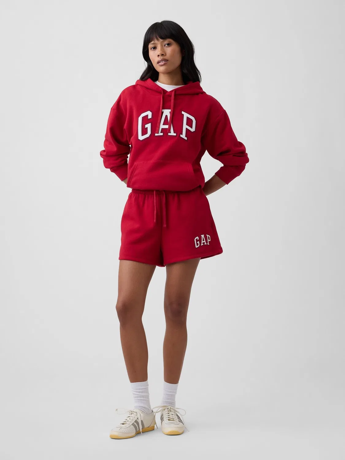 Шорты с логотипом Gap, Red — фото 3