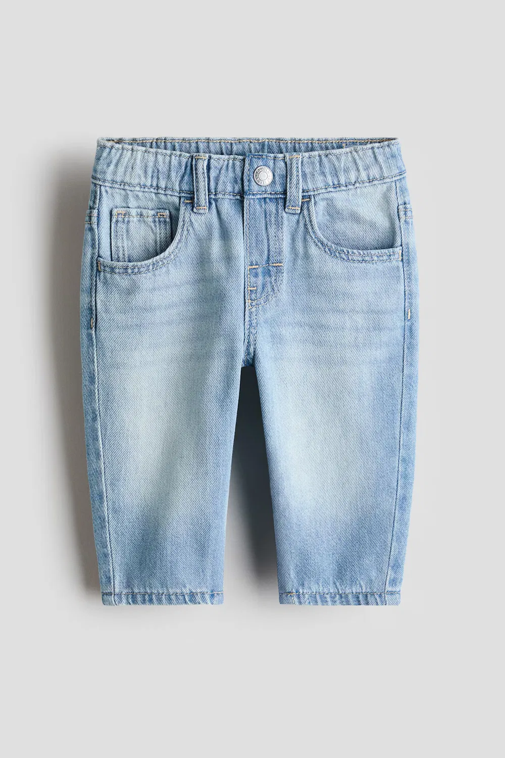 Хлопковые джинсы H&M, Helles Denimblau