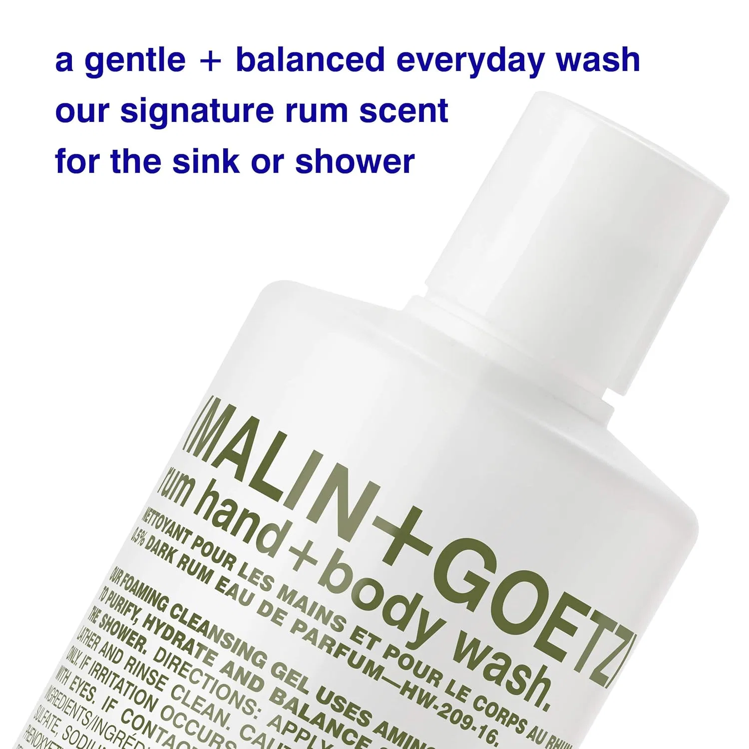 Гель для душа Rum Body Wash, MALIN+GOETZ, 473 мл — фото 2