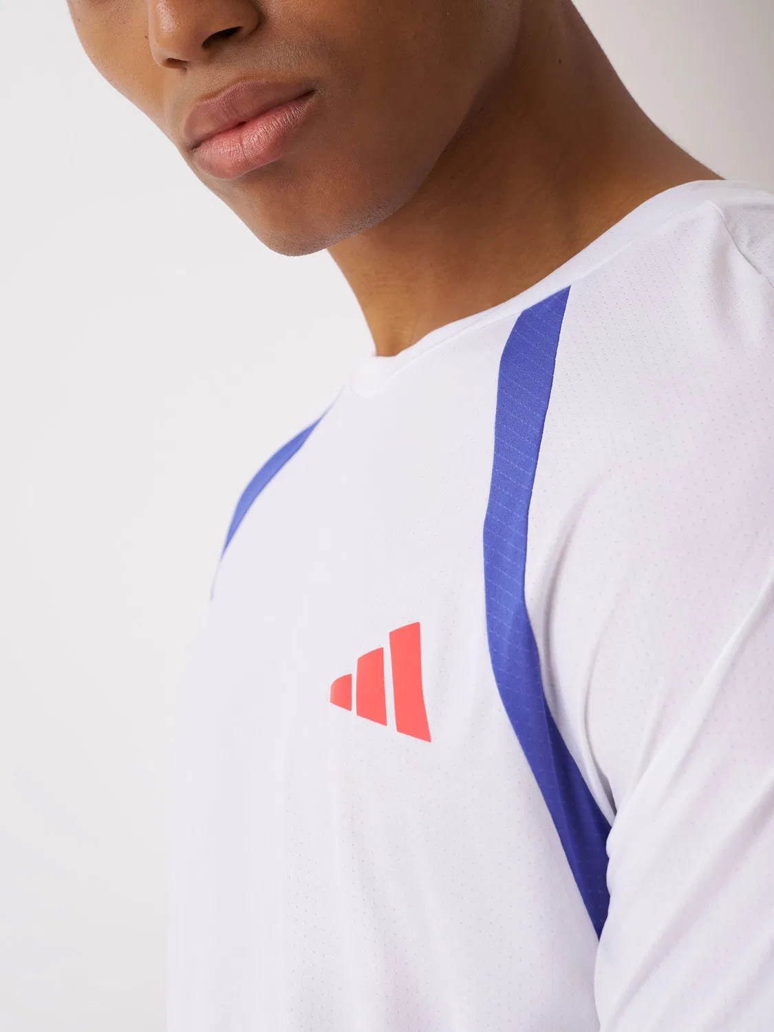 Футболка Adizero Archive Running adidas, White — фото 4
