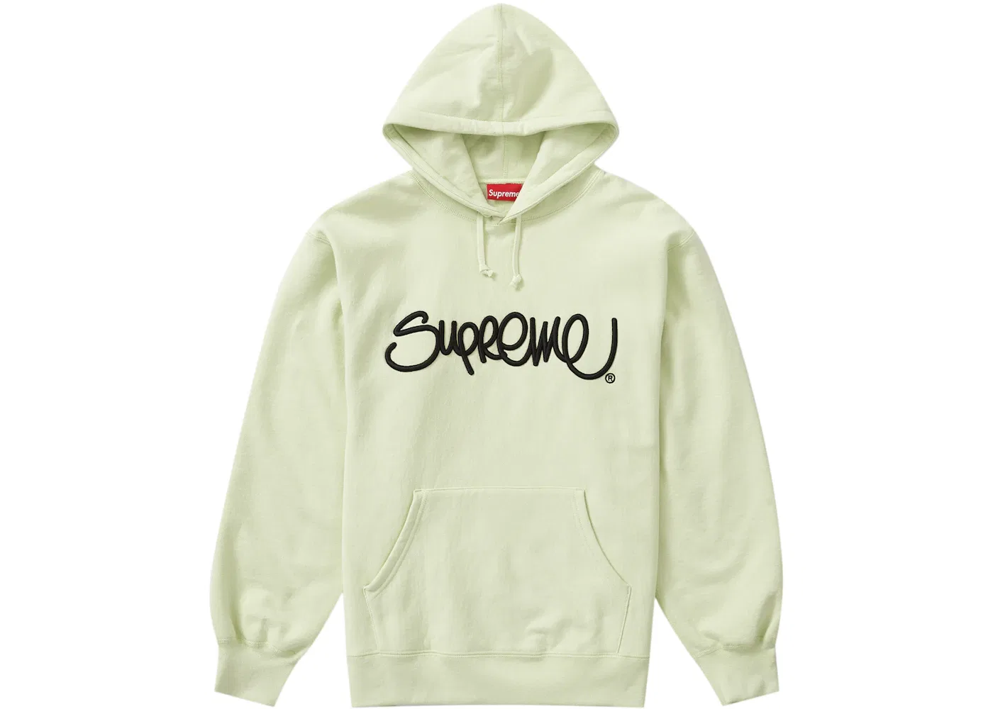 Мужская худи с принтом Supreme Sweatshirt, Pale Green