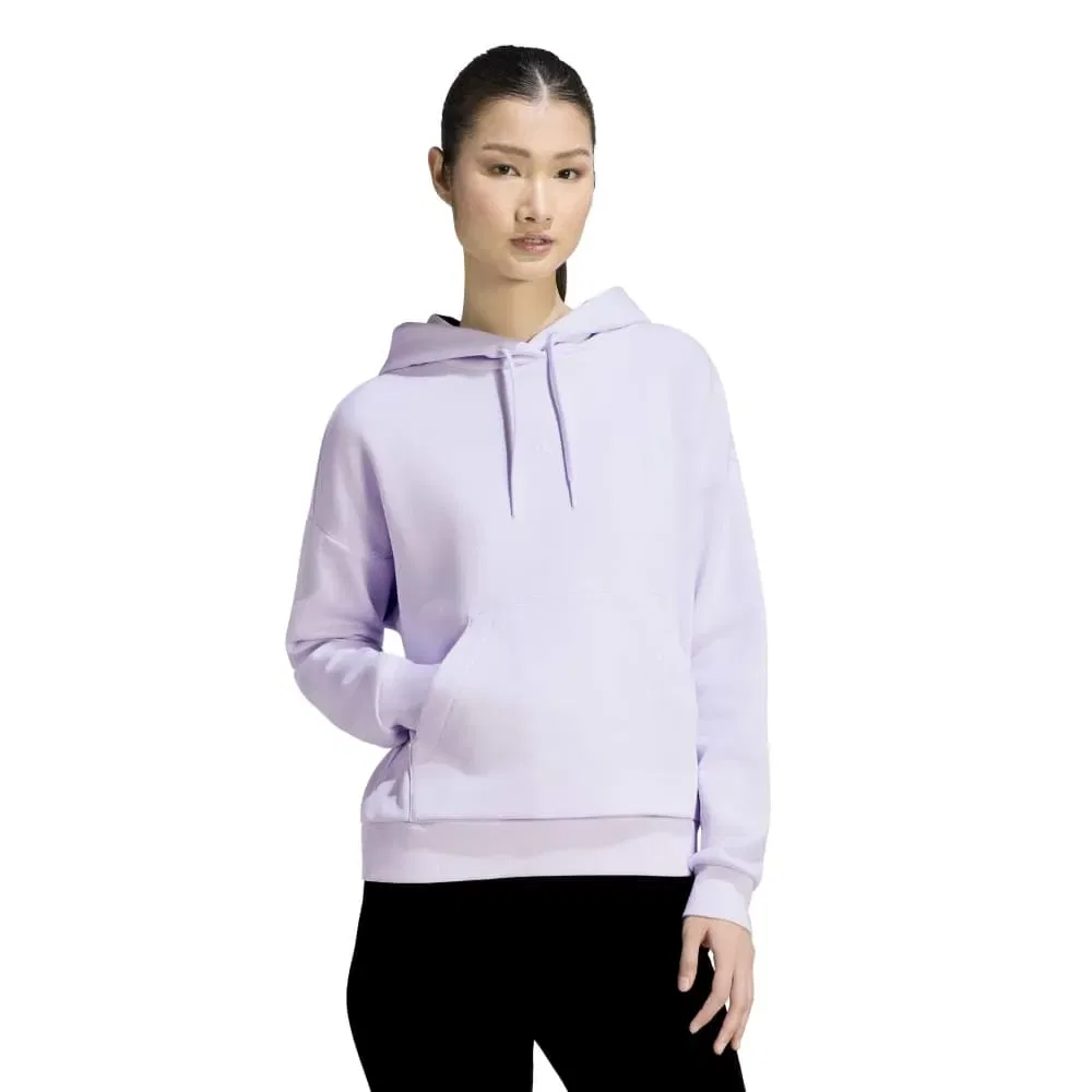 Худи Adidas Essentials Small Logo Feel Cozy, фиолетовый