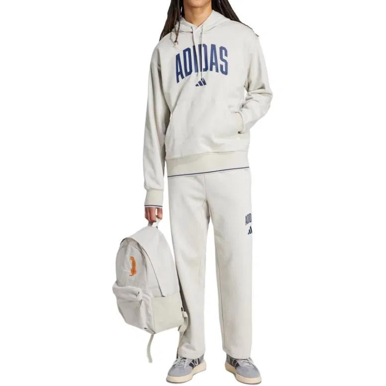 Толстовка Collegiate Hoodie с бесплатной доставкой при покупке в AdiClub Adidas, Beige — фото 3