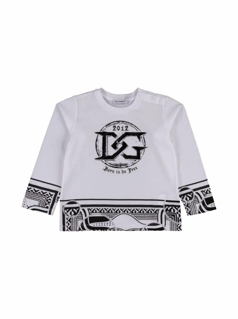 

Лонгслив с принтом Dolce&Gabbana