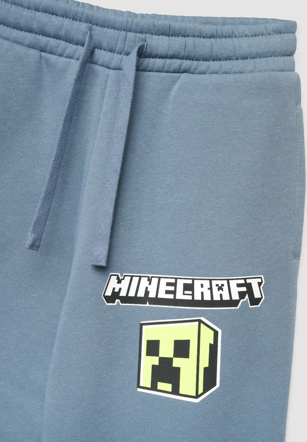 Pantaloni Tuta Lunghi Con Stampa Minecraft - штаны спортивного костюма Terranova, Grigio Metallo — фото 3