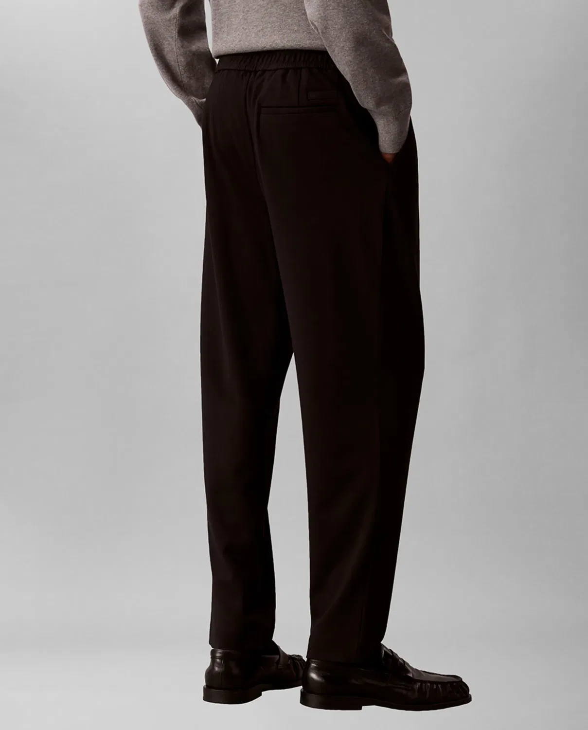 Мужские брюки из технического трикотажа Calvin Klein, Negro — фото 4