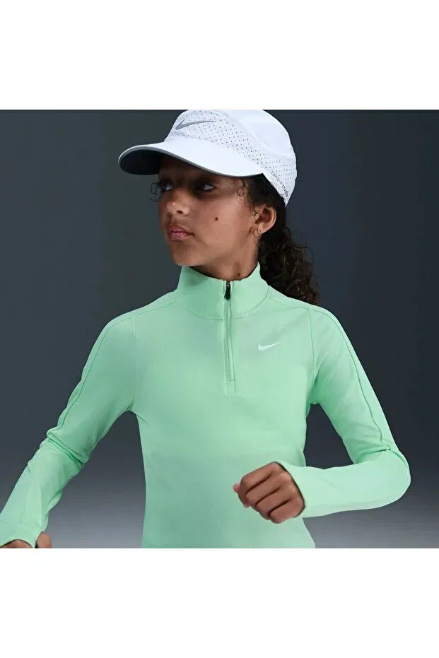 Детское спортивное худи для девочек с длинным рукавом Nike, Green
