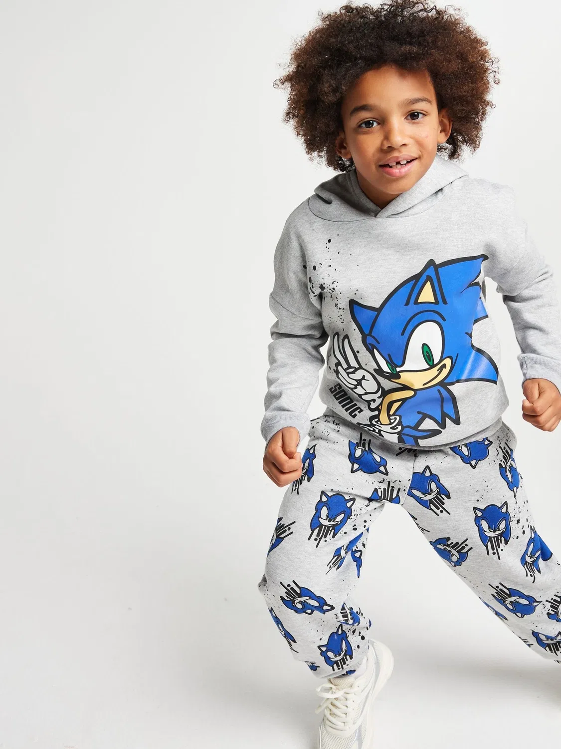 Спортивный костюм Sonic the Hedgehog Brand Threads, серый — фото 4