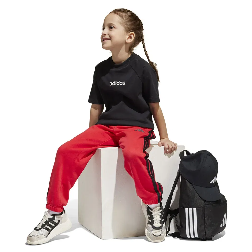 Футболка с коротким рукавом Essentials Adidas, черный — фото 4
