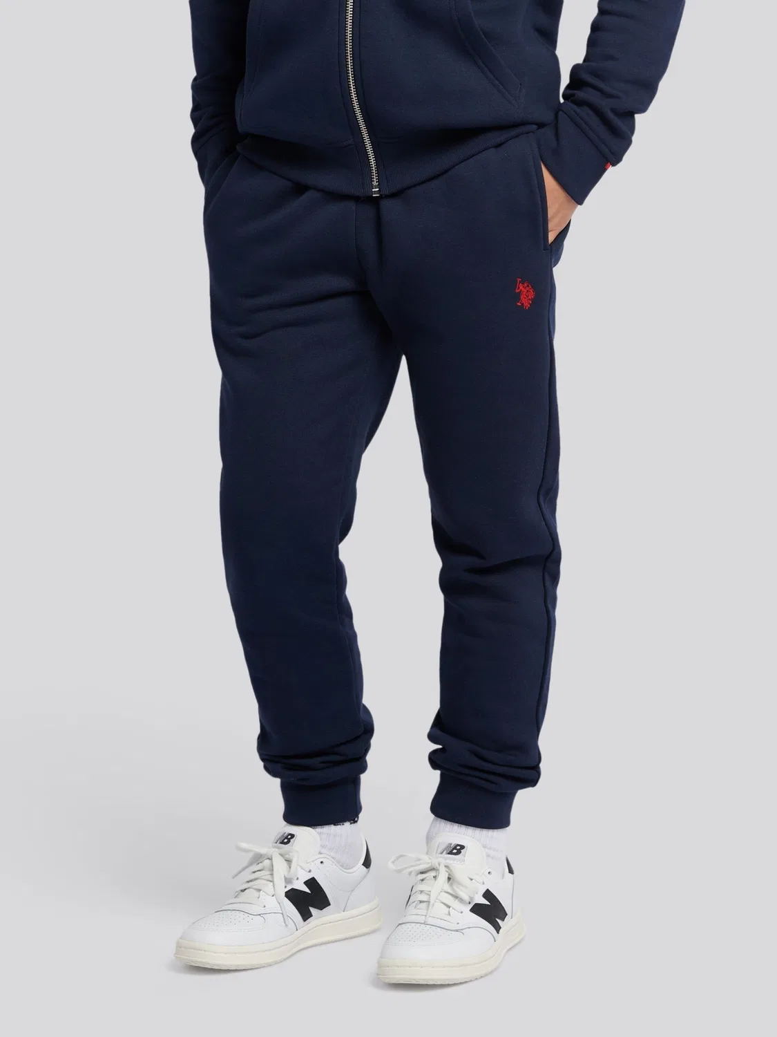 Джоггеры Double Horsemen U.S. Polo Assn., синие