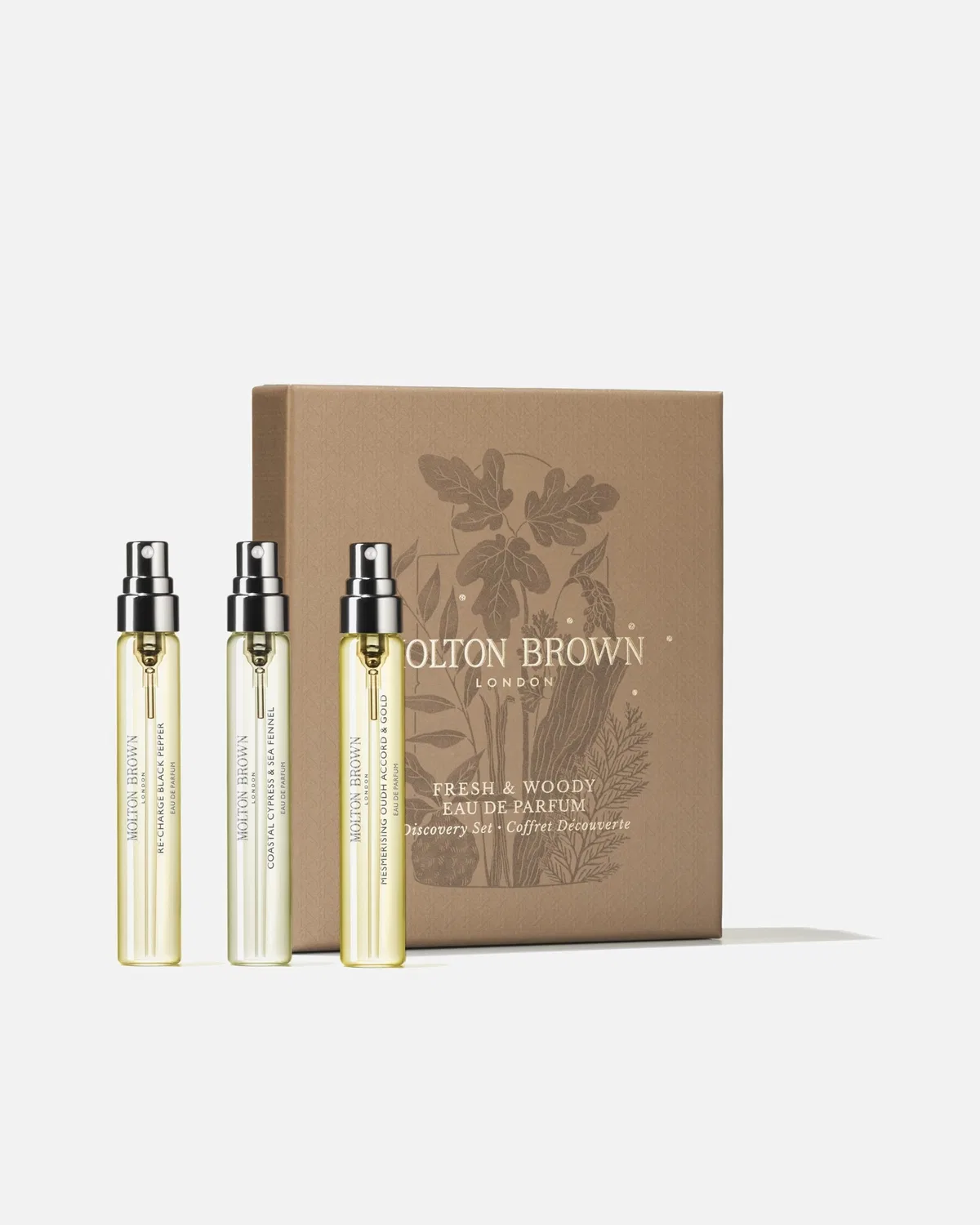 Набор ароматов «Свежая и древесная парфюмерная вода» (открывальник) Molton Brown, 1 Stück