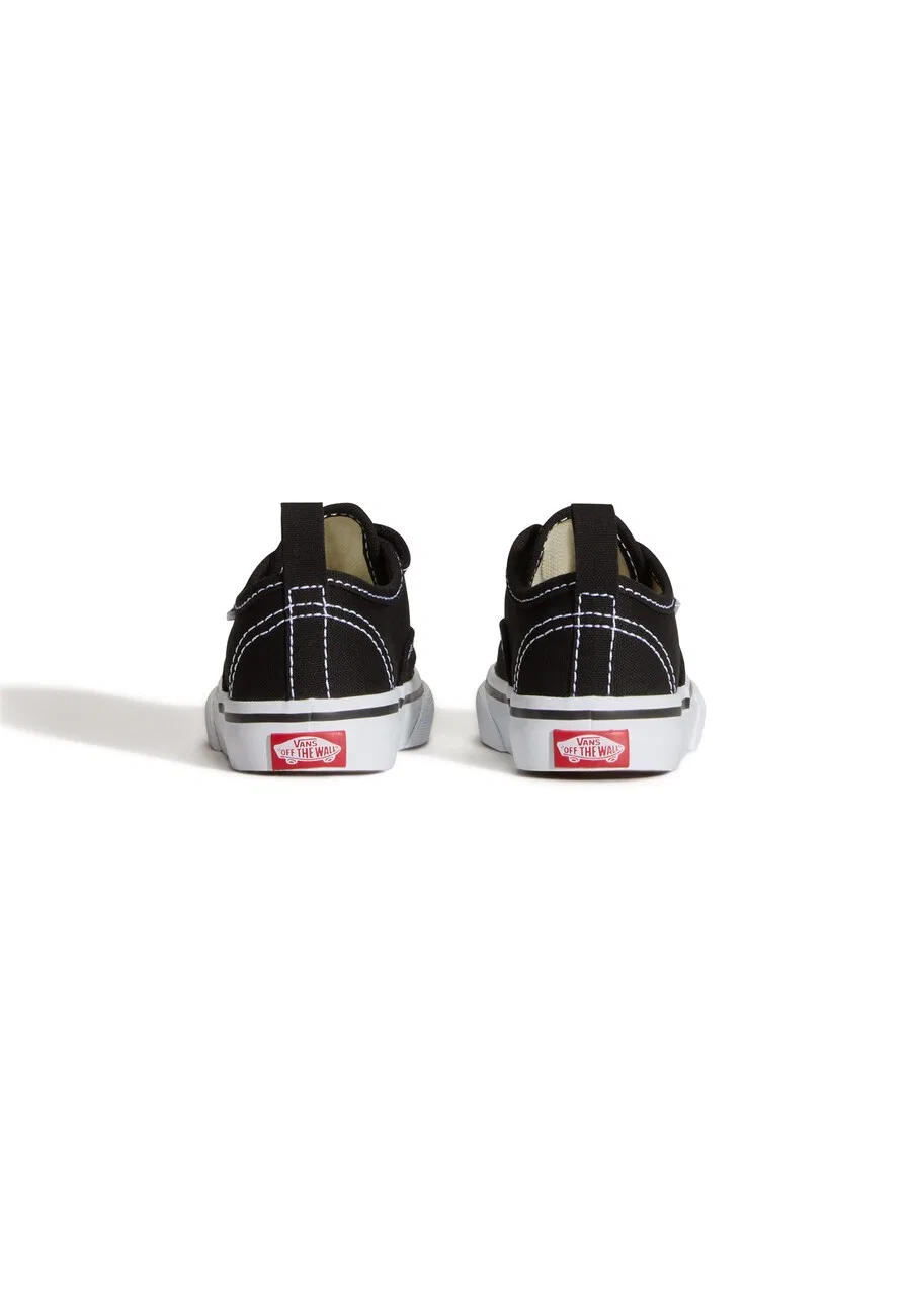 Кроссовки VANS 'Authentic Elastic Hook And Loop' черного цвета — фото 3