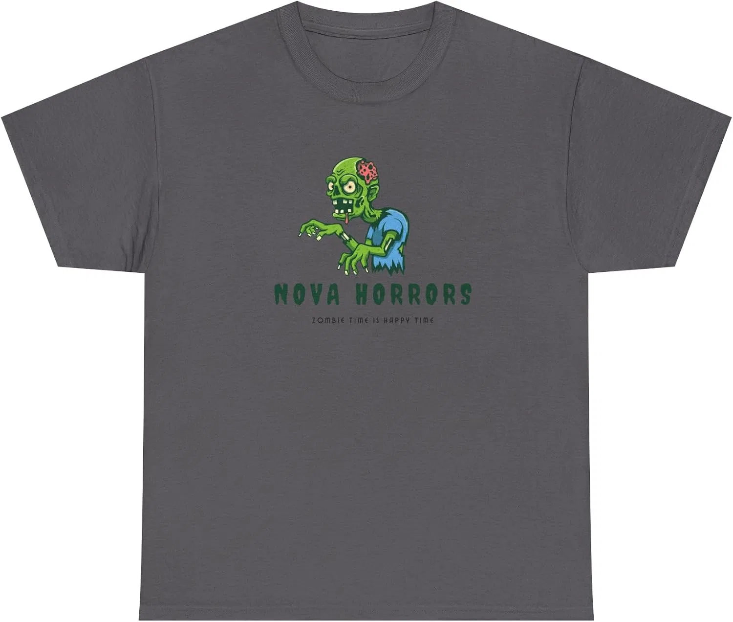Футболка с логотипом Nova Horrors, Charcoal