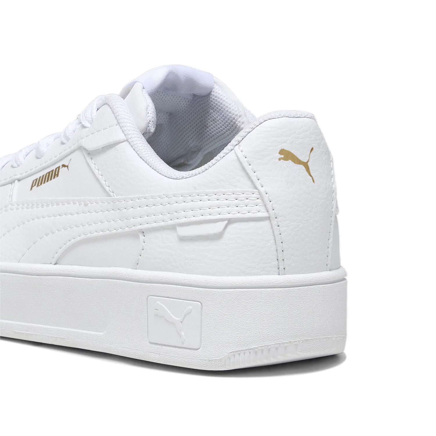 Детские кроссовки с платформой Carina Street Sneakers Madchen Puma, Weiss — фото 2